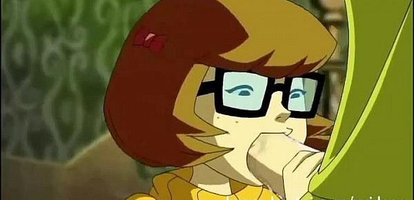  Scooby Doo Hentai - Velma likes it in the ass
